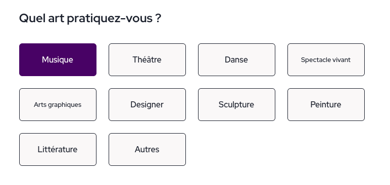 Grid of artist profile photos showing musicians, dancers, and performers who use BeeWyze